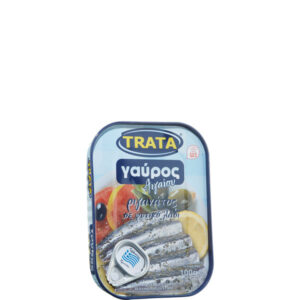 Sardellen mit Öl und Oregano (100g) Trata