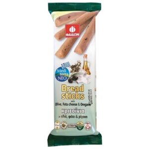Fedon Grissini mit Oliven, Feta und Oregano (125g)