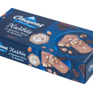 Olympos Halvas mit Bittere Schokolade & Mandeln (250g)