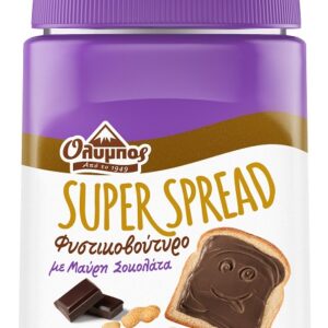 Olympos Super Spread Erdnussbutter mit Dunkle Schokolade (350g)